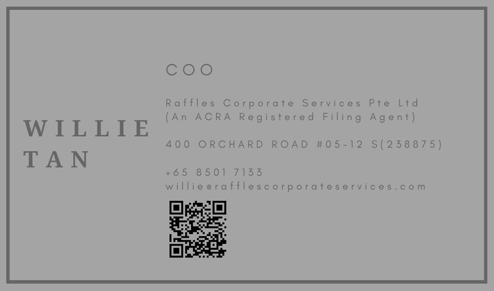 Raffles Corporate Services entrance at Manhattan House Chinatown